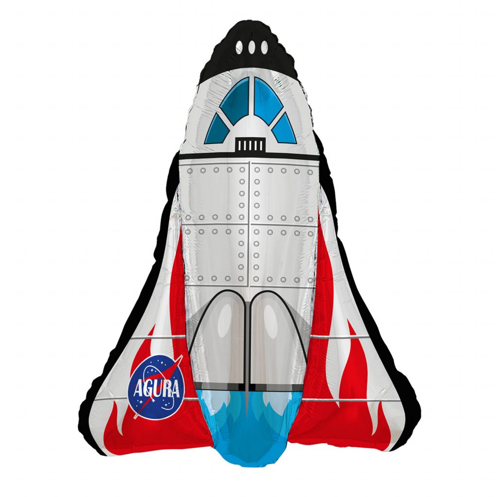 Шар Фигура Шаттл 77/89 см / инд.упаковка