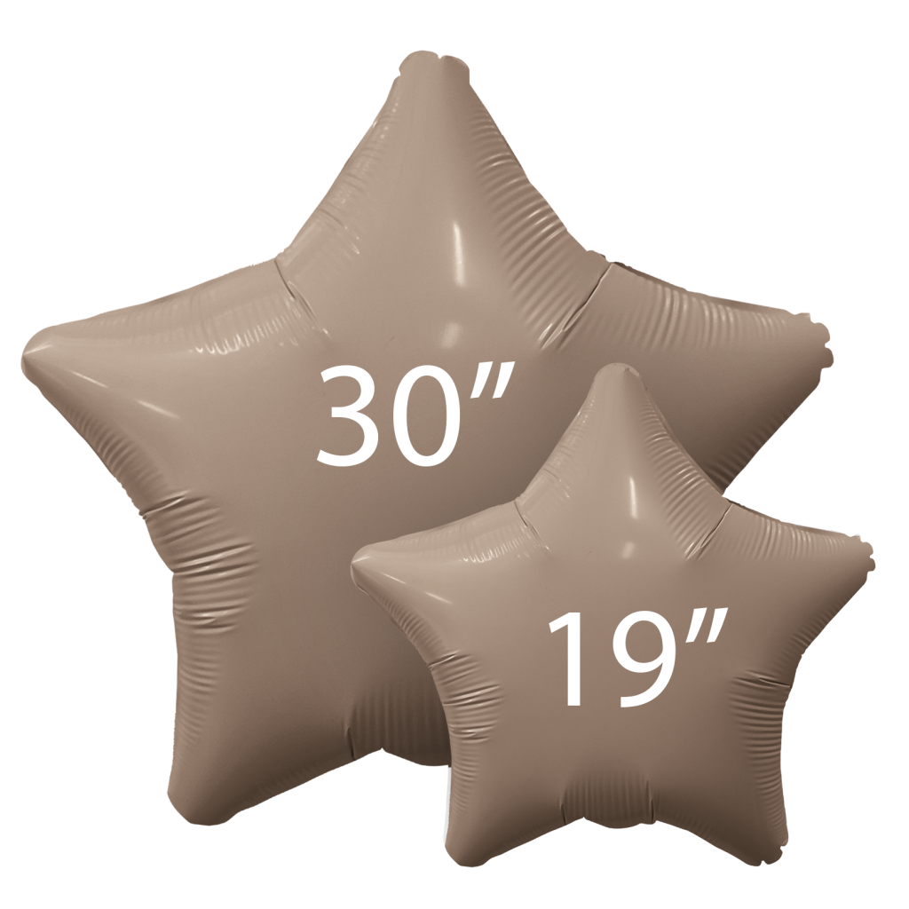 Шар Звезда 30′ / Мистик какао / инд.упаковка