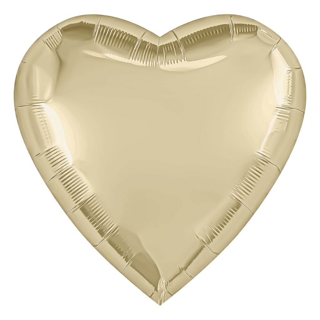 Шар Сердце 36» / Шампань / инд.упаковка