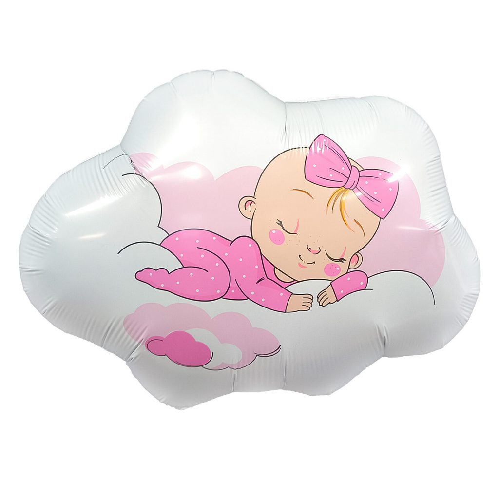 Шар Фигура Малышка в облаках 65/60 см / инд.упаковка