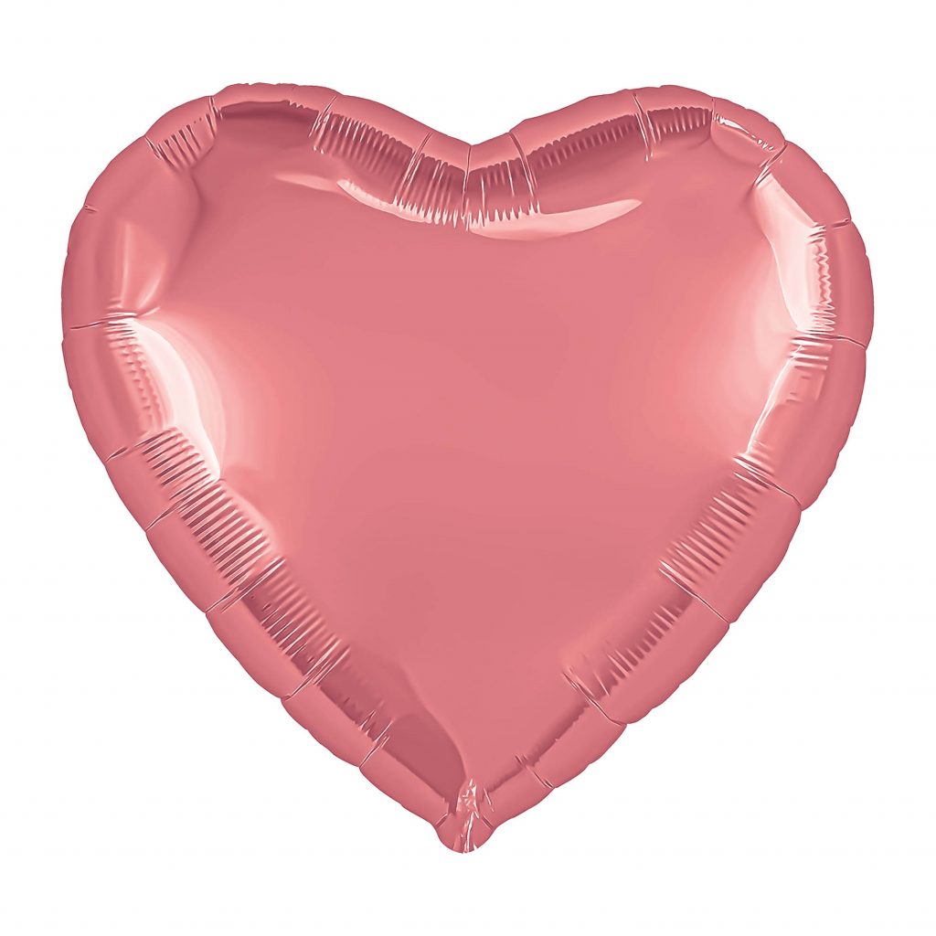 Шар Сердце 36» / Кармин / инд.упаковка