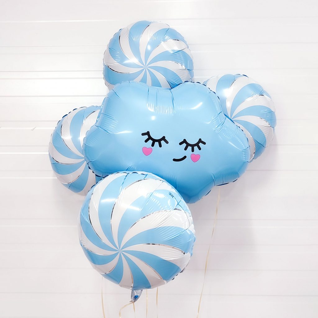 Шар Круг 18′ / Леденец голубой