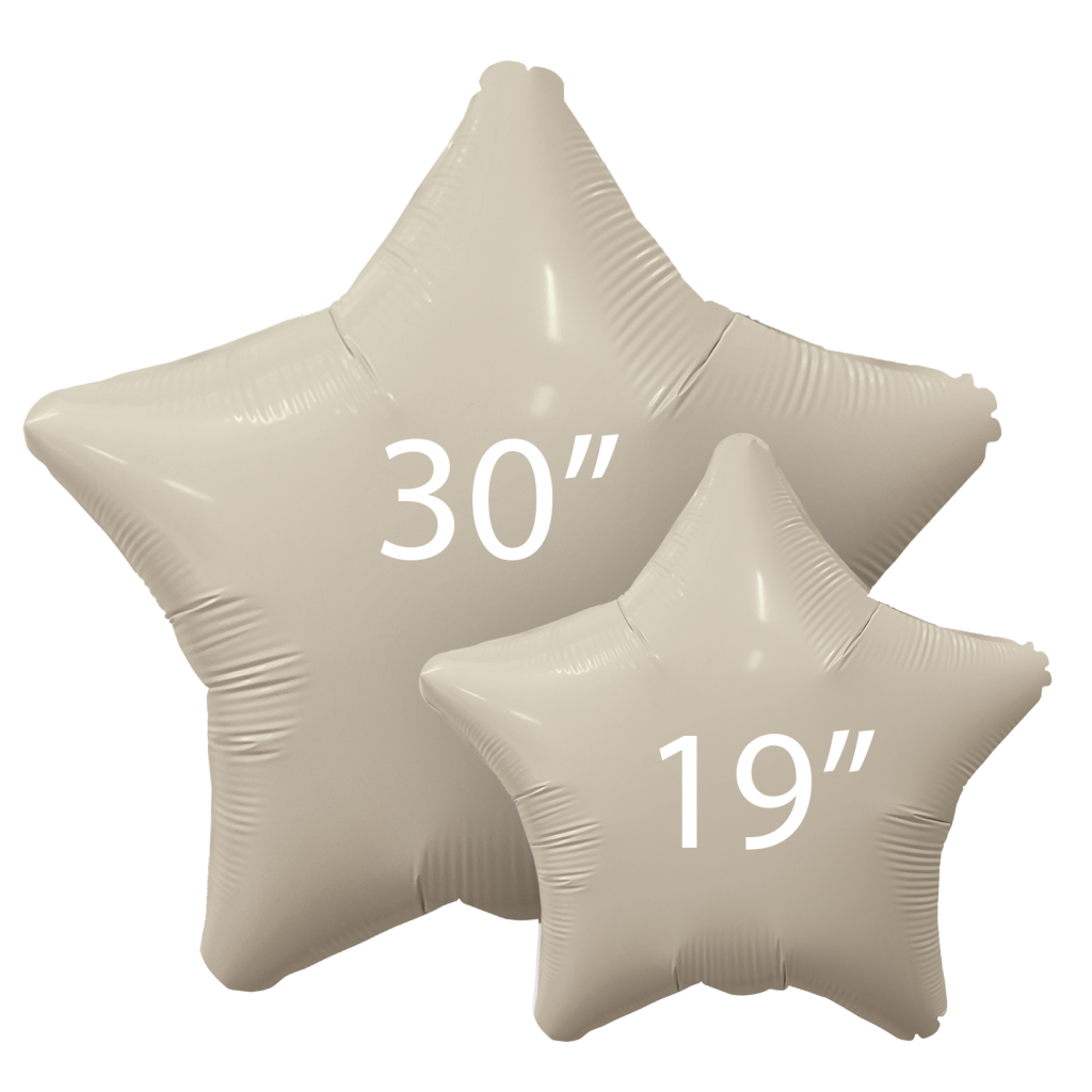Шар Звезда 30′ / Мистик крем / инд.упаковка