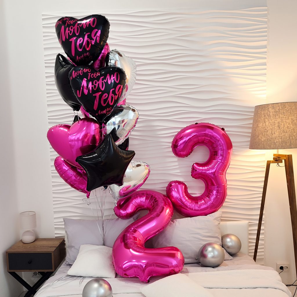 Шар Звезда 19′ / Черный