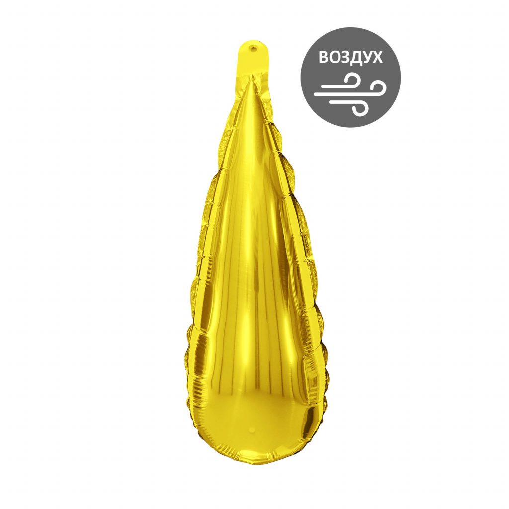 Шар Капля 16″ /21/42 см / с клапаном / инд.упаковка, 5шт.