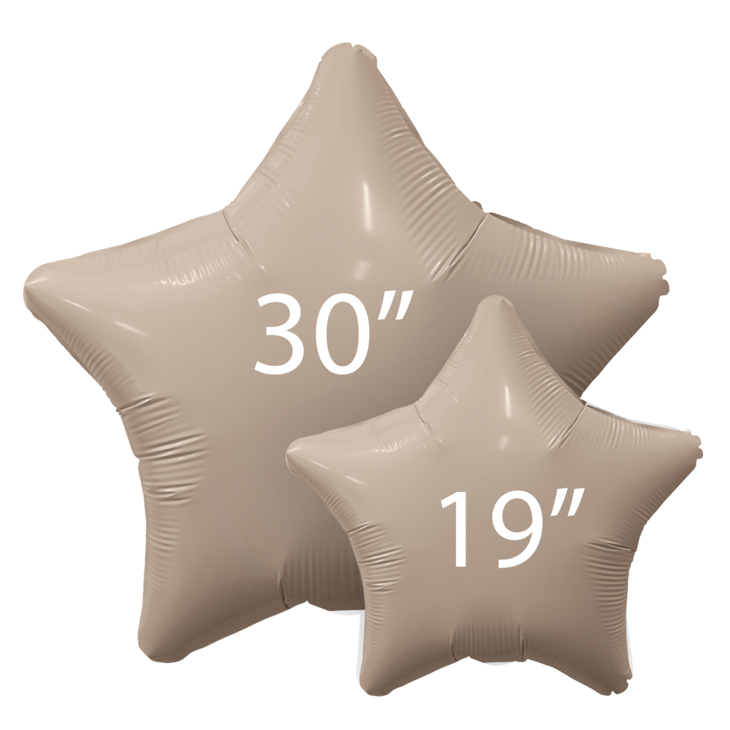 Шар Звезда 30′ / Мистик латте / инд.упаковка
