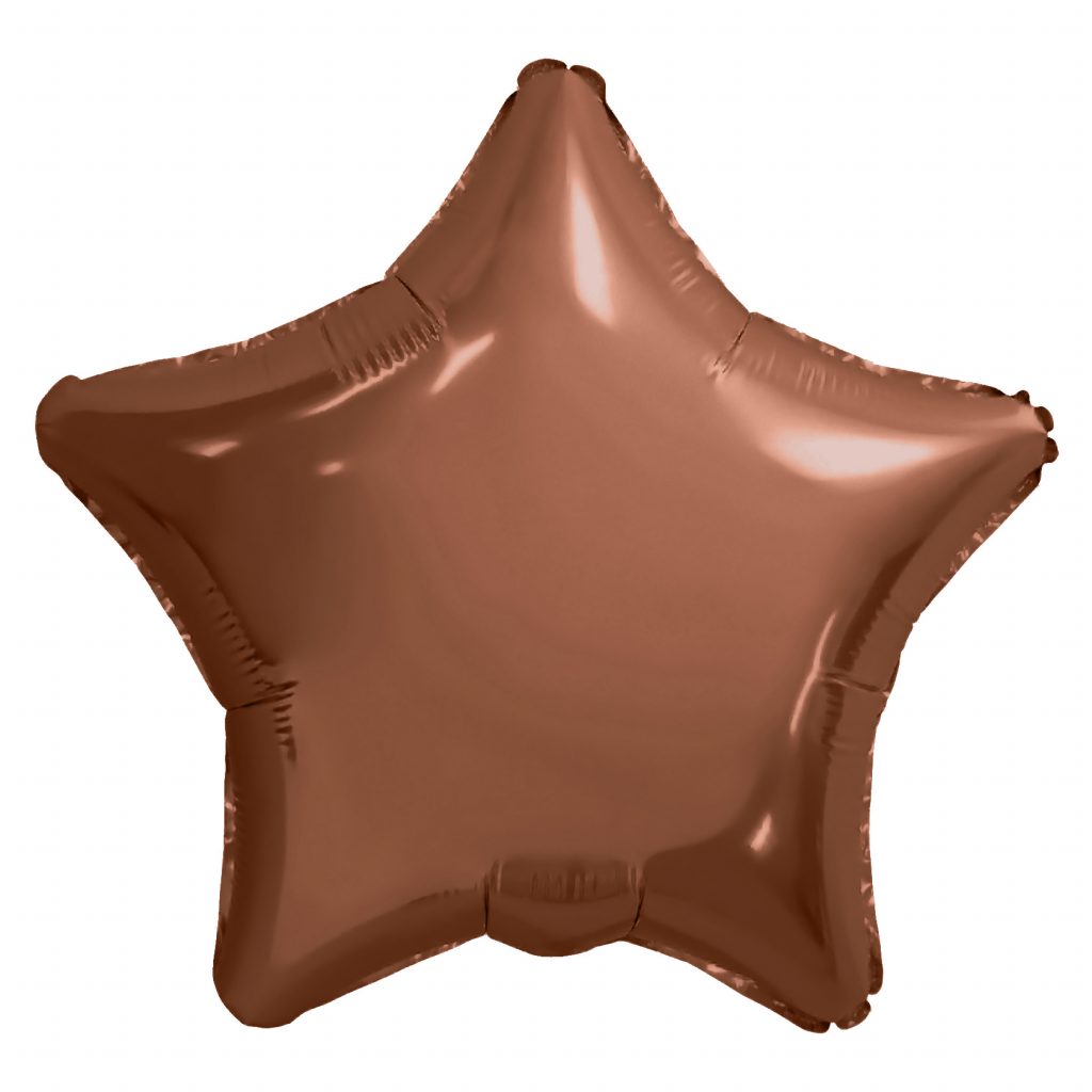 Шар Звезда 19″ / Терракота Бохо