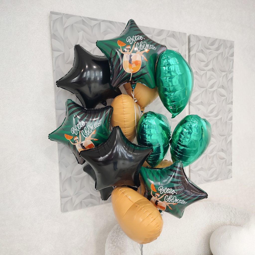 Шар Звезда 19′ / Черный