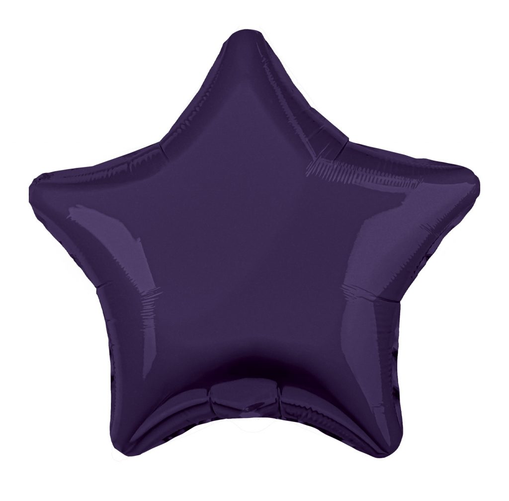 Шар Звезда 30″ / Темно-фиолетовый / инд.упаковка