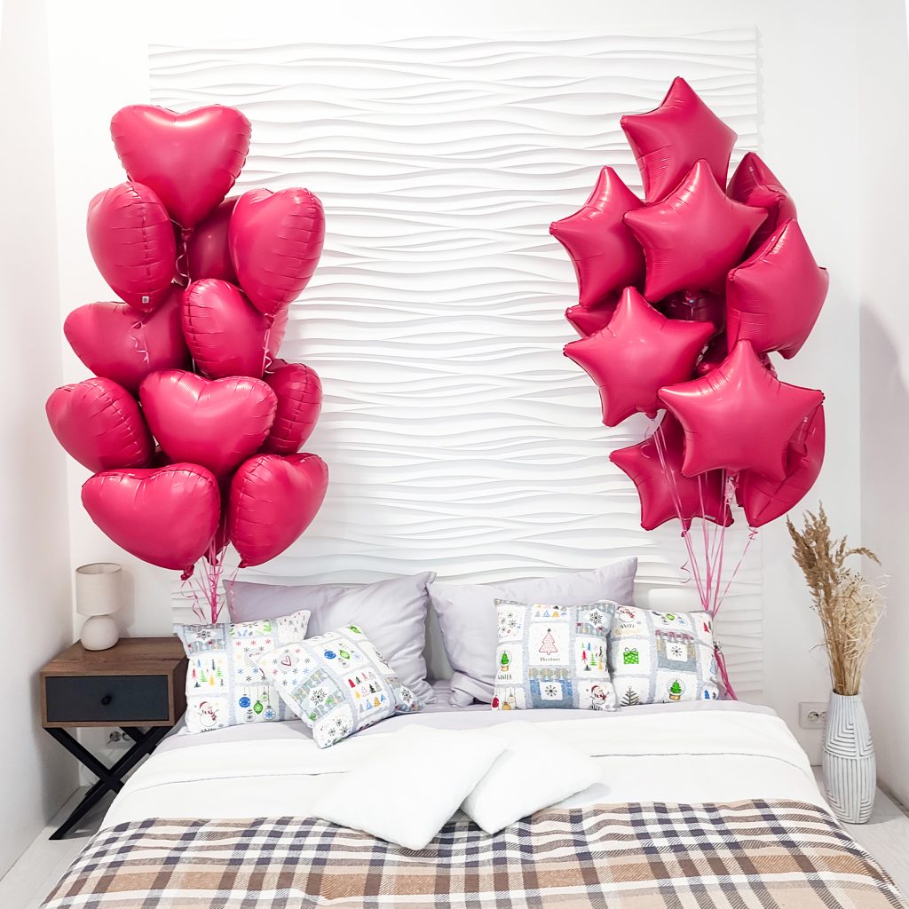 Шар Звезда 19″ / Мистик Viva Magenta