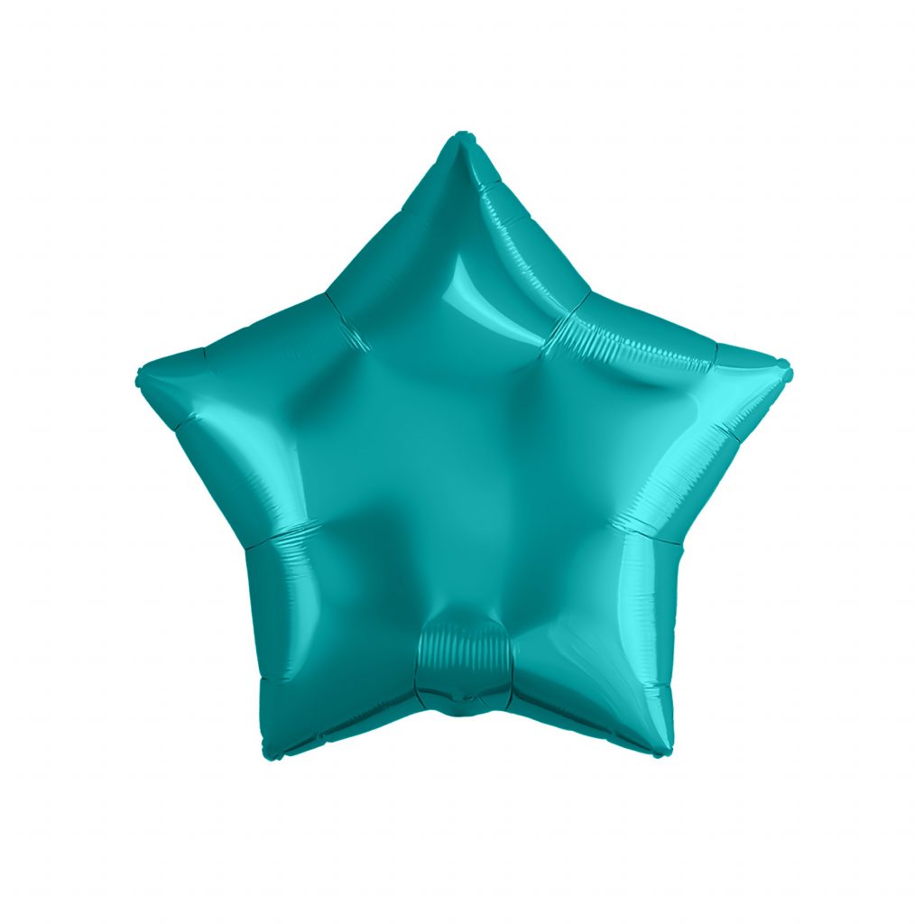 Шар надувной б / кл звезда 9″ / 23 см, Океан