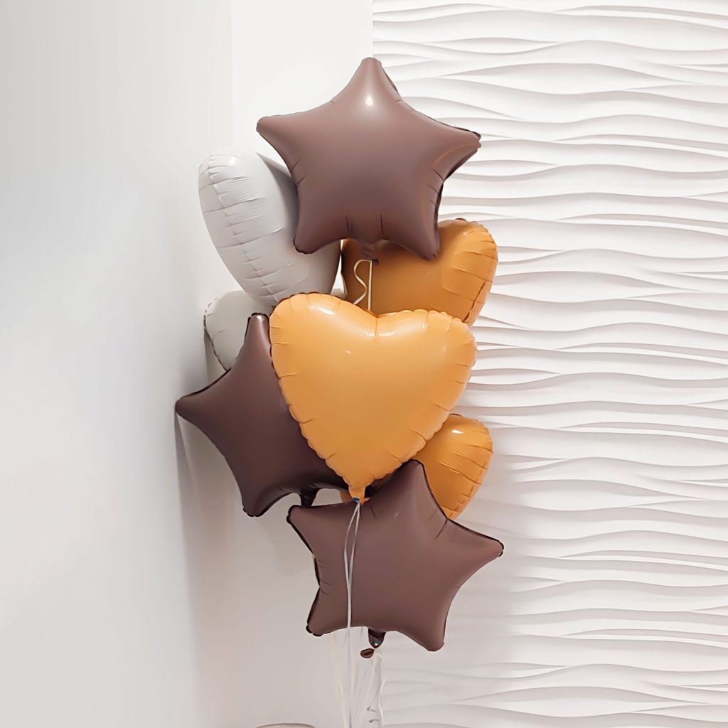 Шар Сердце 19″ / Мистик абрикос