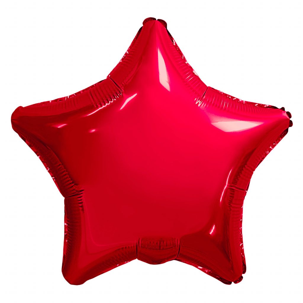 Шар Звезда 19′ / Красный