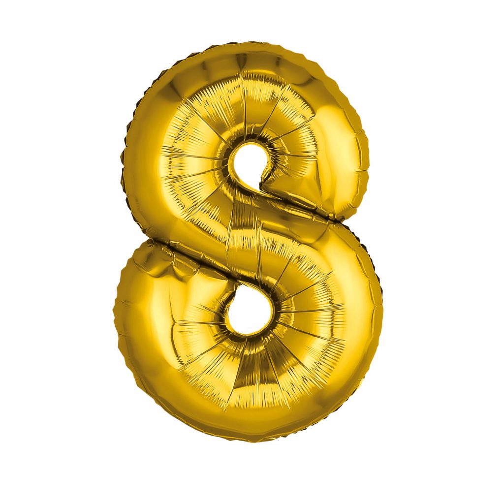 Шар Цифра 8 32′ / инд.упаковка