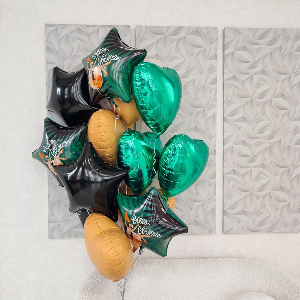 Шар Сердце 19′ / Бирюзовый