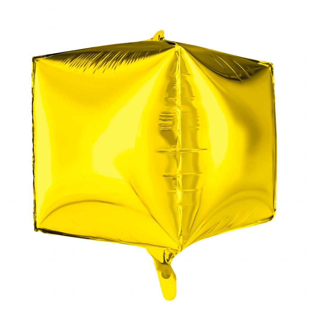 Шар 3D Куб 26′ / инд.упаковка