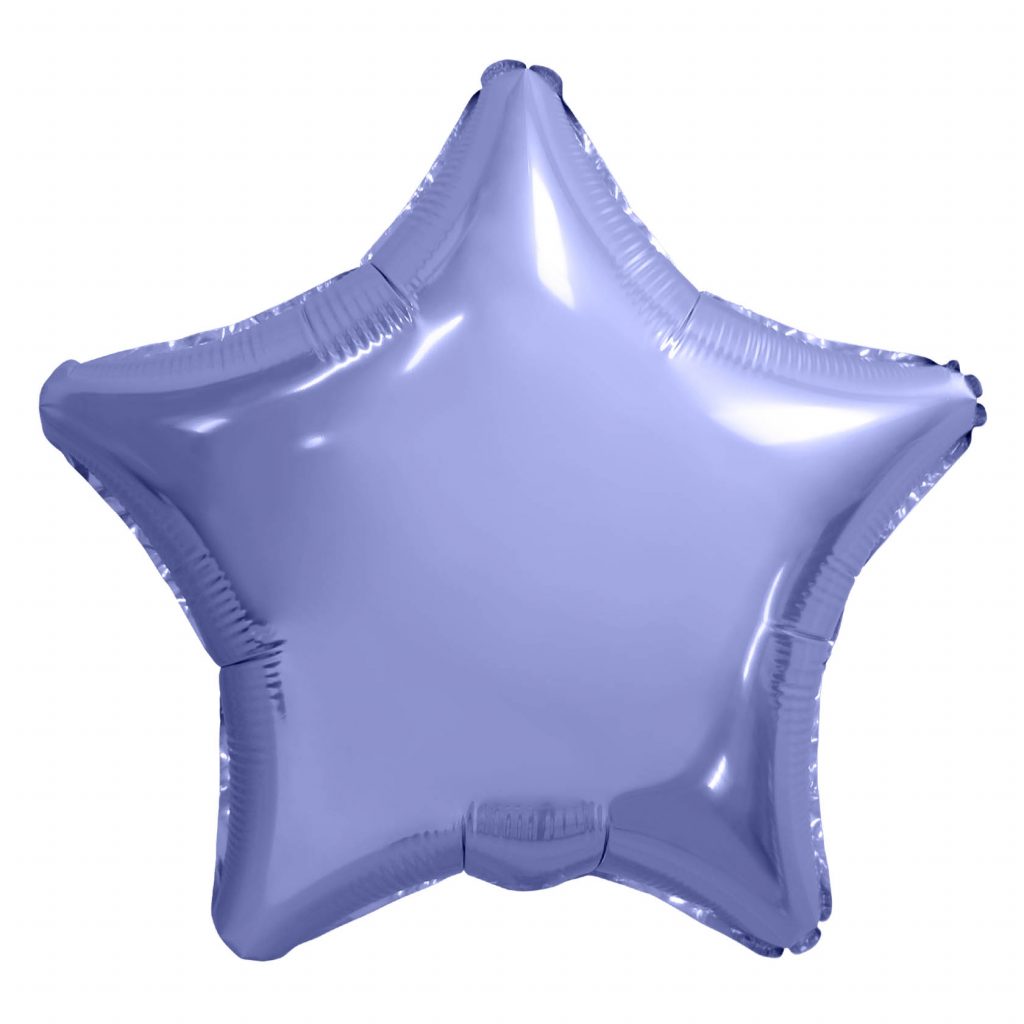 Шар Звезда 30′ / 76,5 см / Пастельный Фиолетовый