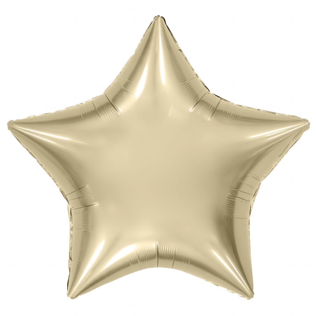 Шар Звезда 36″ / Шампань / инд.упаковка