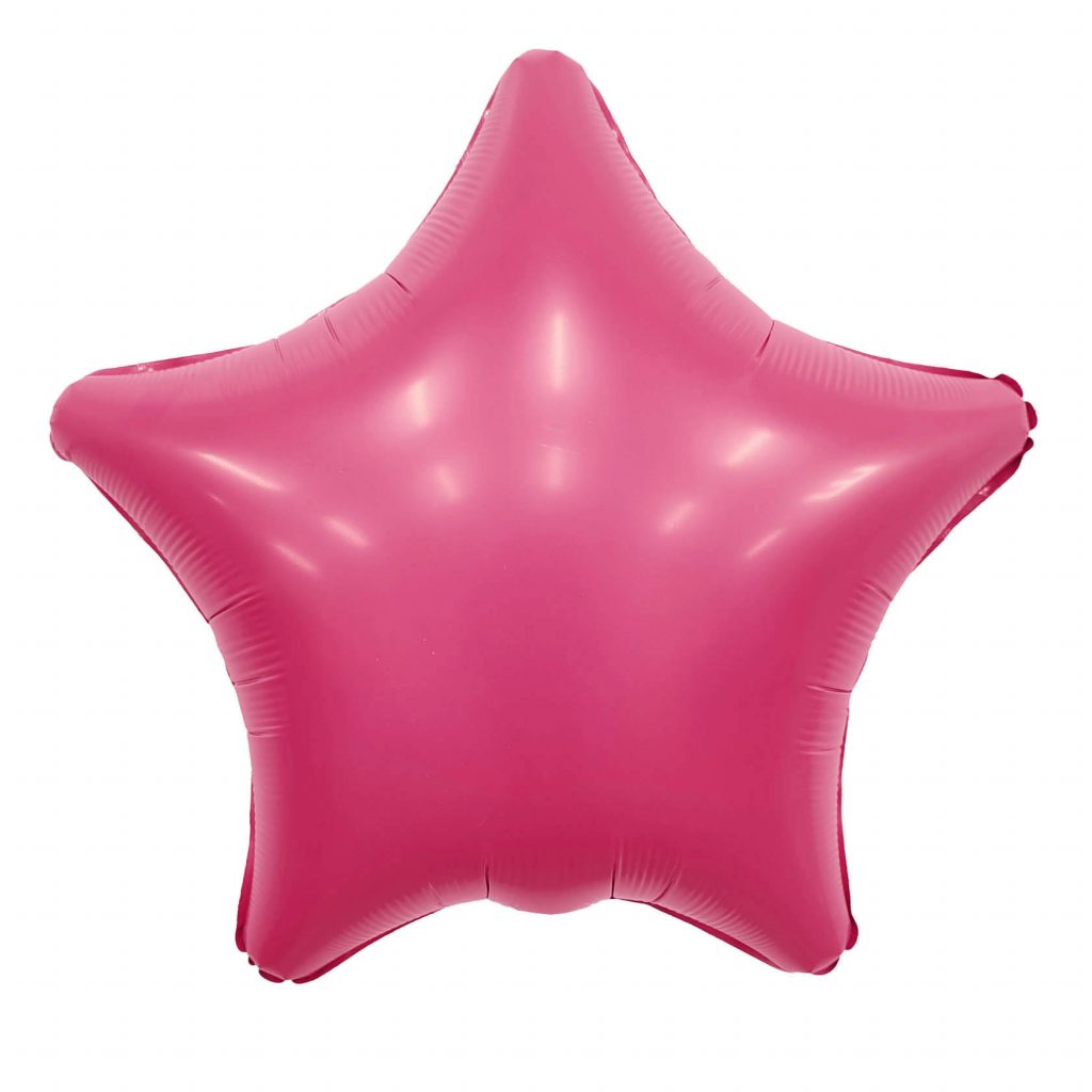 Шар Звезда 19″ / Мистик Viva Magenta