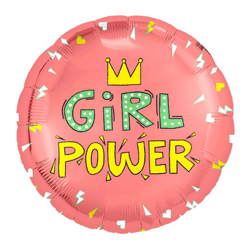 Шар Круг 18» / GIRL POWER