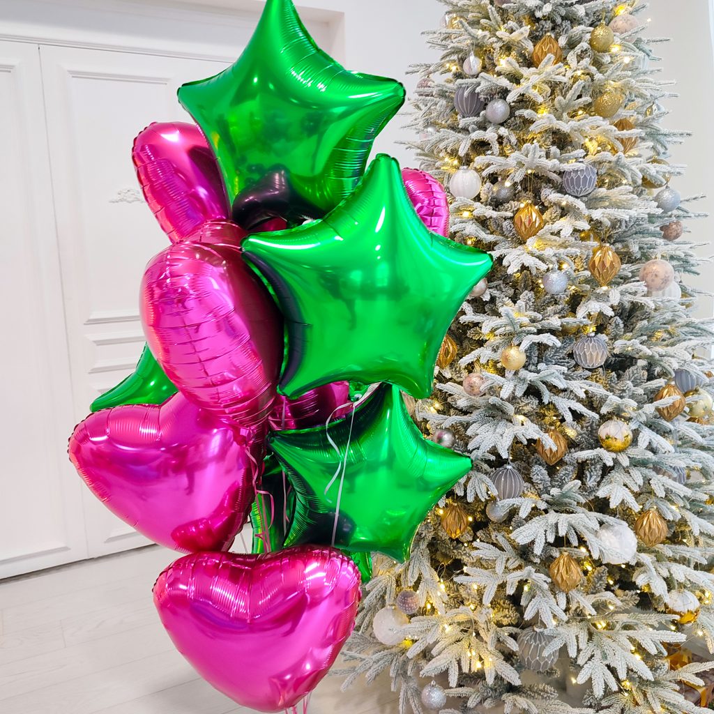 Шар Сердце 19′ / Фуксия