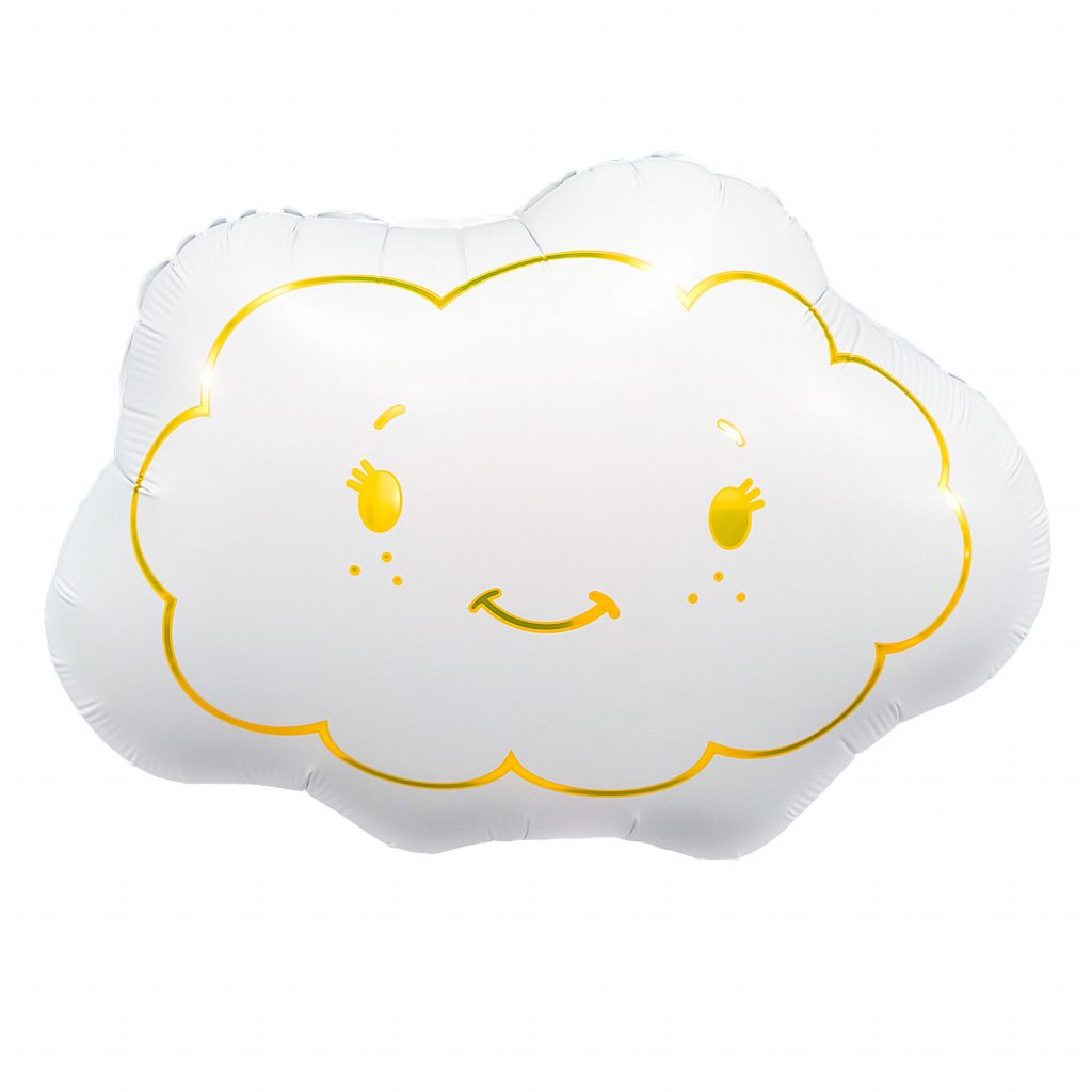 Шар Фигура Веселое облачко 65/60 см / инд.упаковка