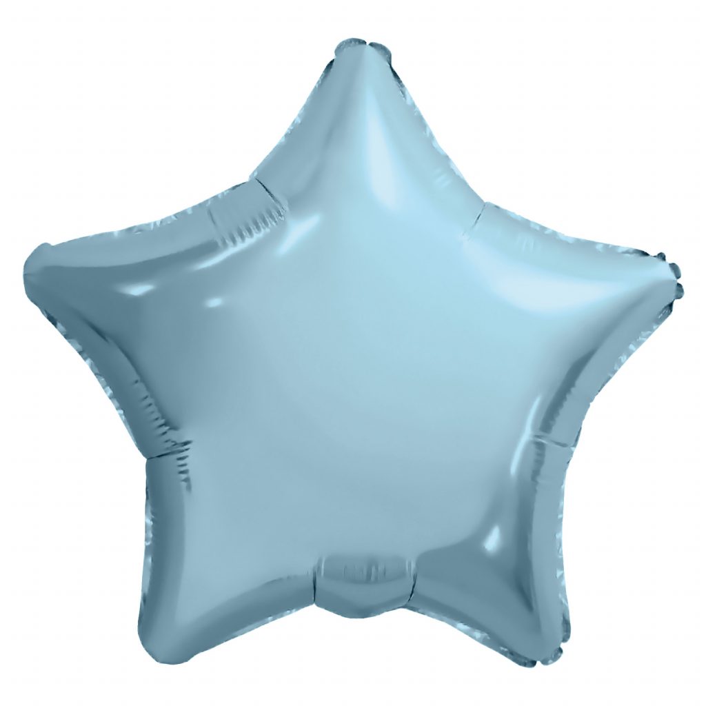 Шар Звезда 19″ / Утренний туман Бохо