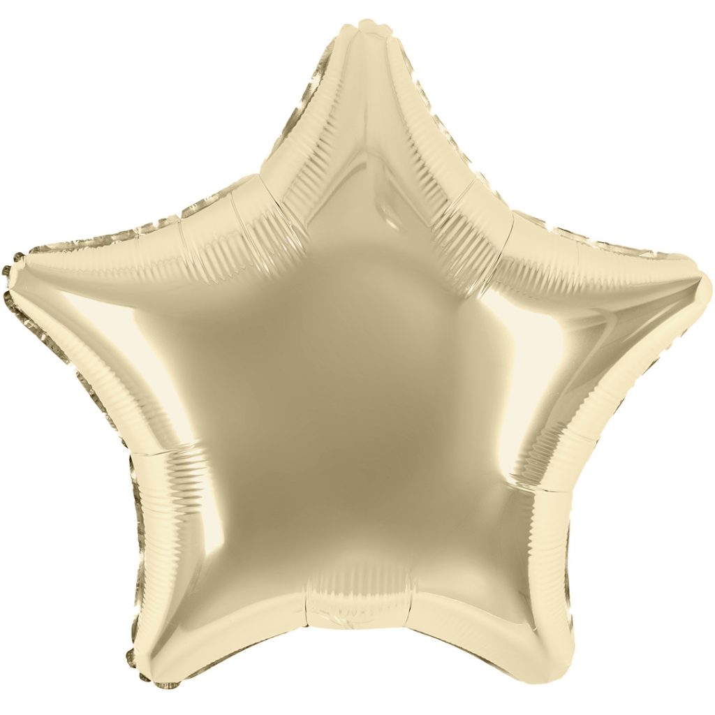 Шар Звезда 19″ / Шампань