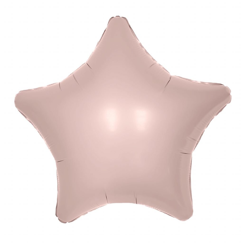 Шар Звезда 19″ / Пыльная роза