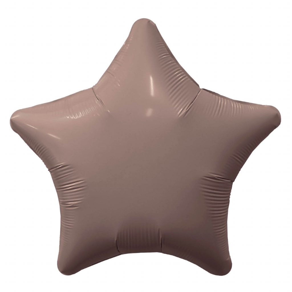 Шар Звезда 19″ / Мокко