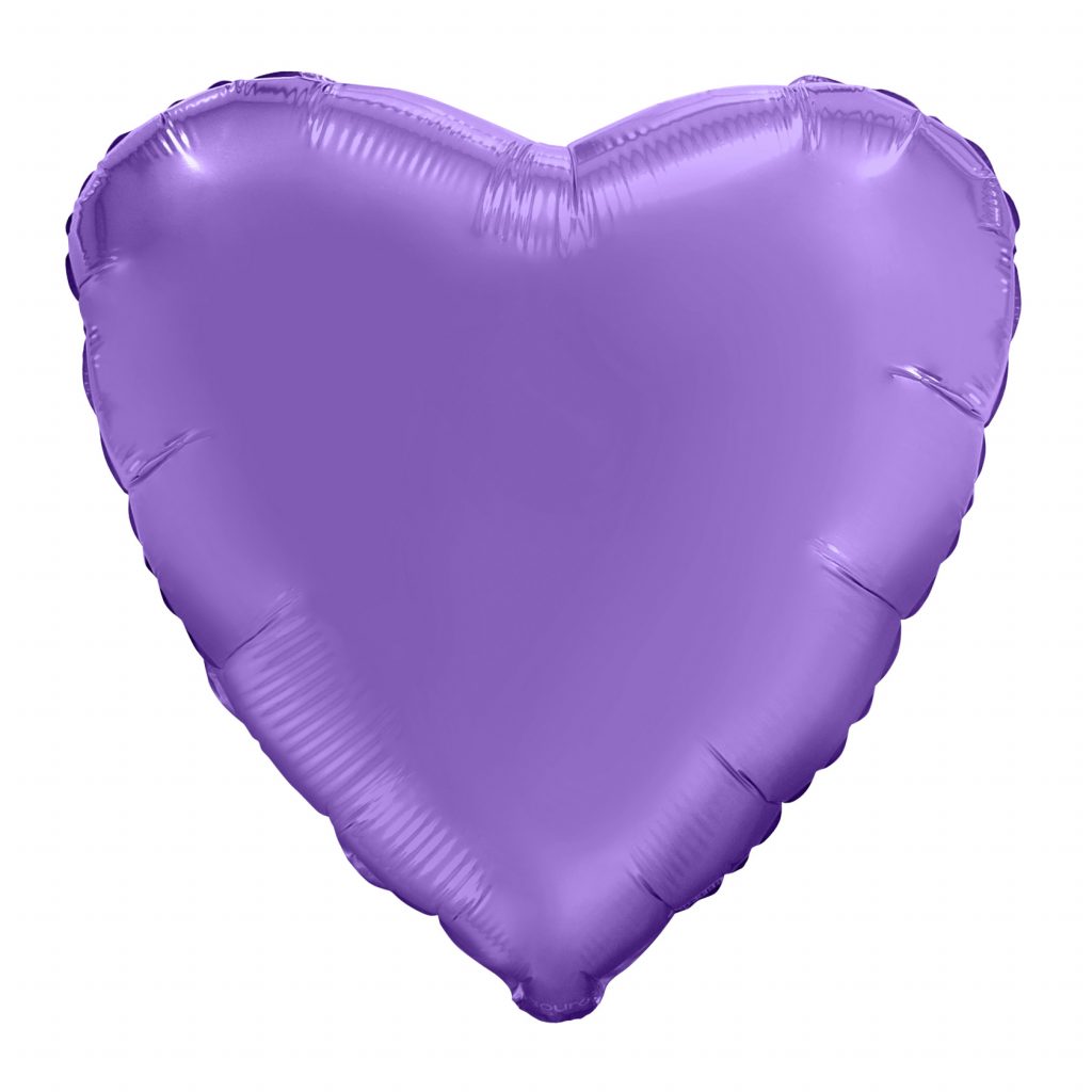 Шар Сердце 19′ / Мистик пурпурный