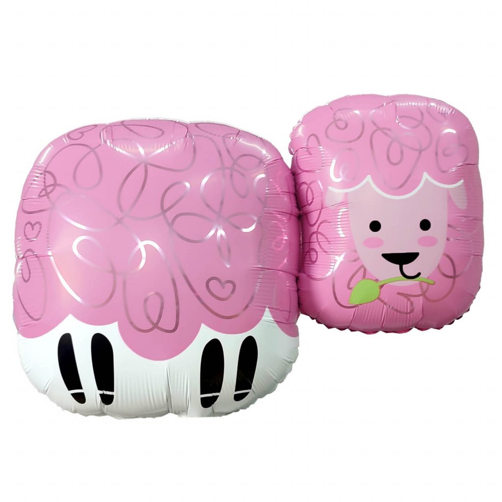 Шар Фигура Овечка 90/56 см / инд.упаковка