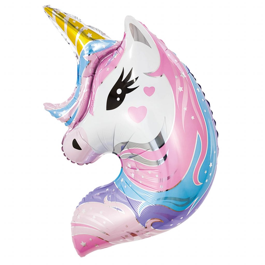 Шар Фигура Единорог 66/80 см / инд.упаковка