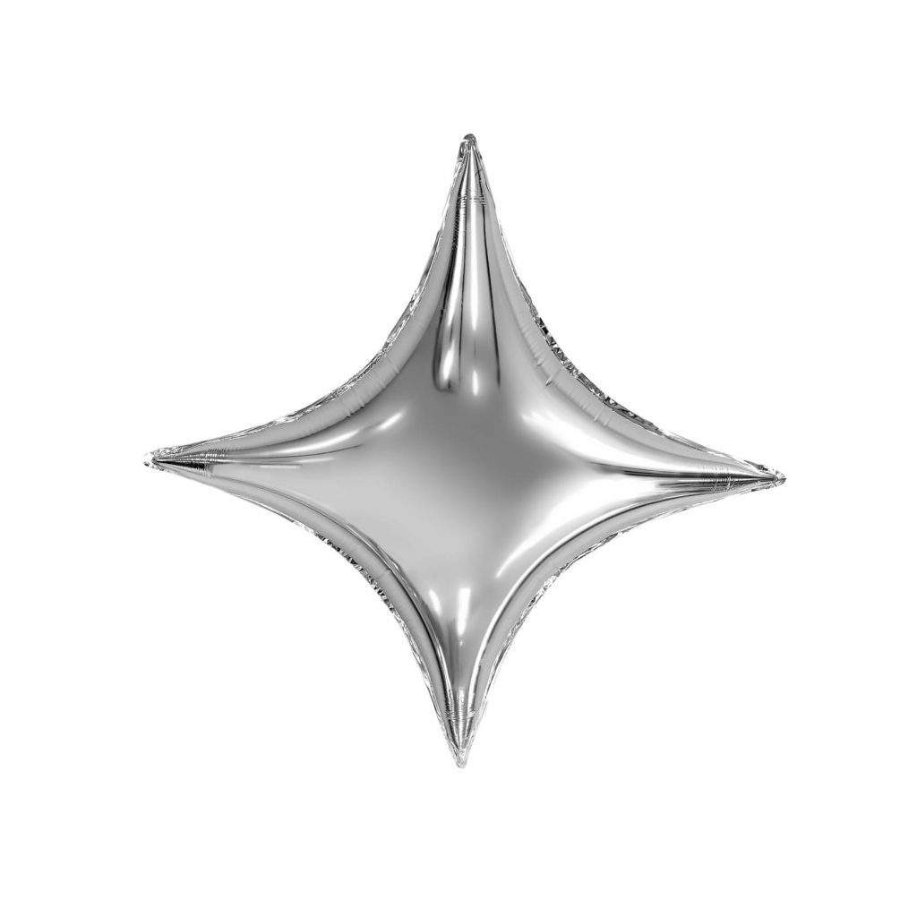 Шар Сириус 29′ / Серебро / инд.упаковка