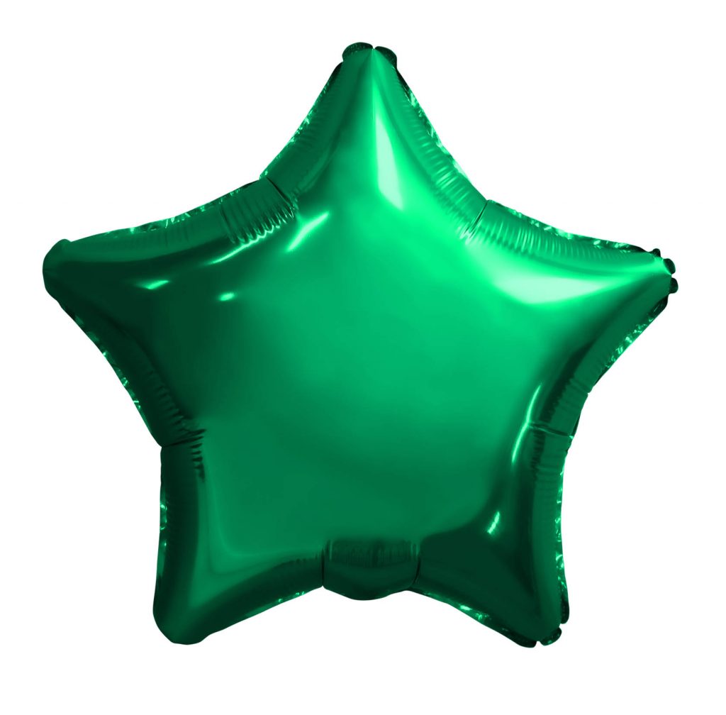 Шар Звезда 19′ / Зеленый