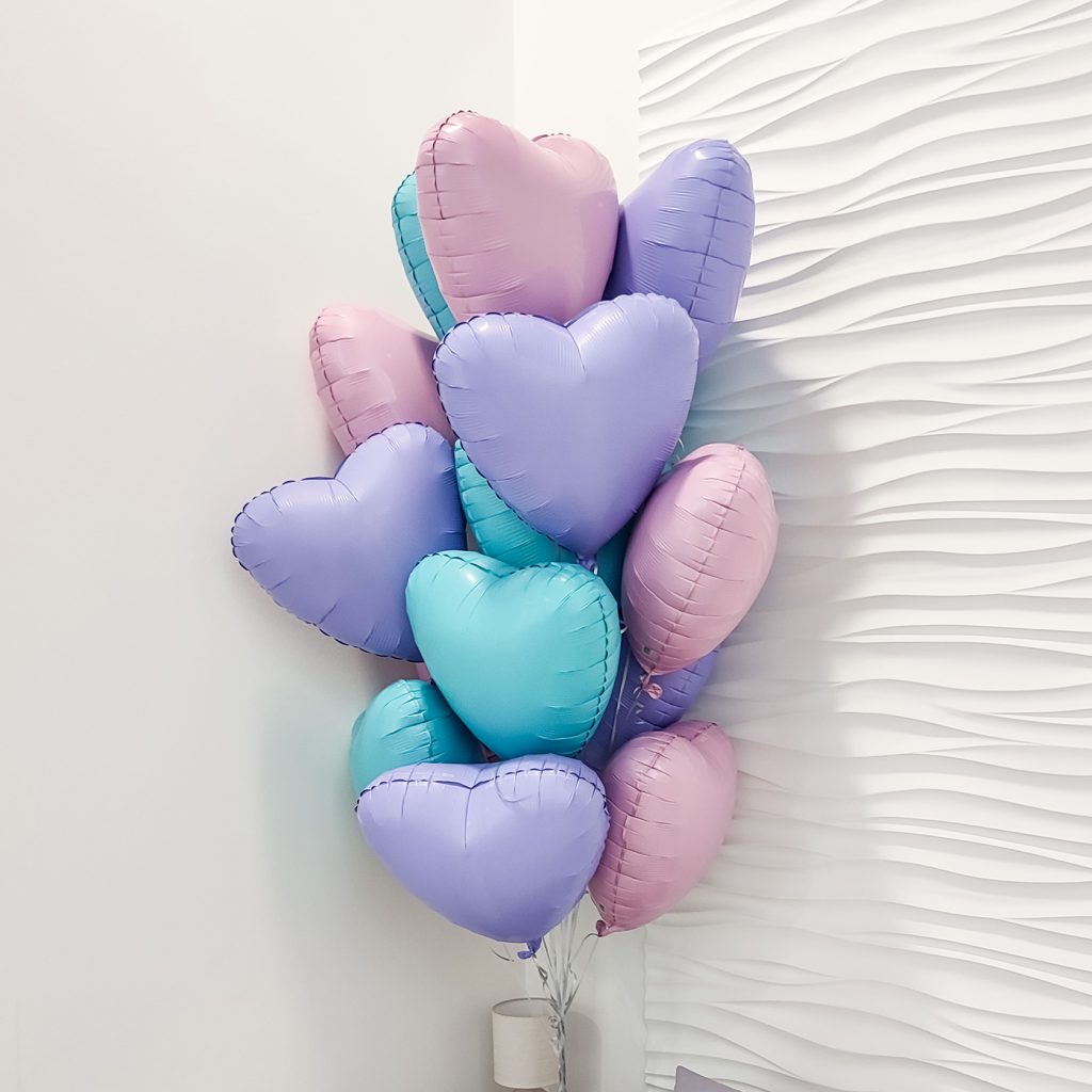 Шар Сердце 19′ / Мистик лаванда