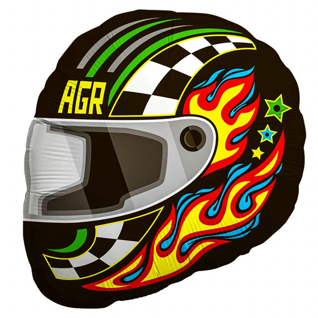 Шар Фигура Шлем 55/61 см / инд. упаковка