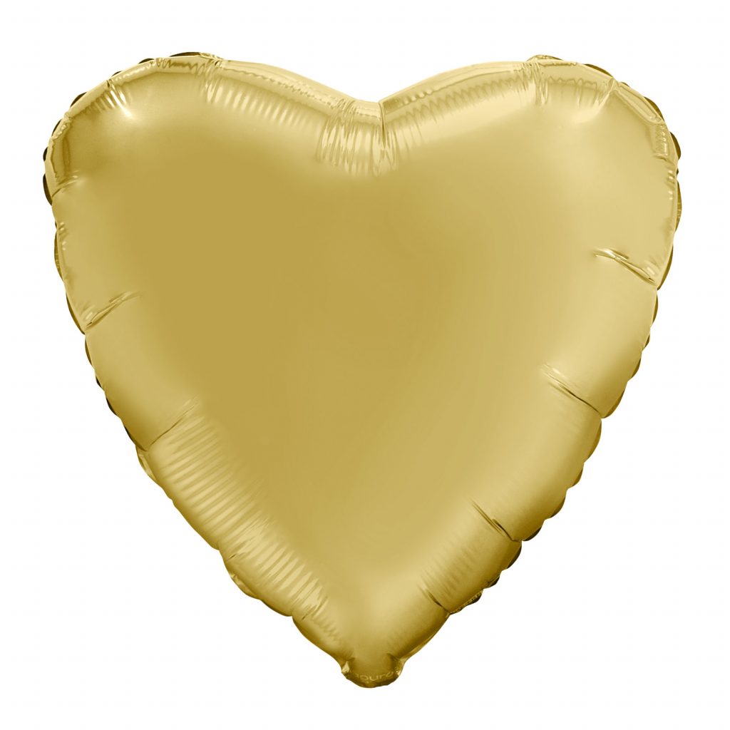 Шар Сердце 19′ / Мистик золото