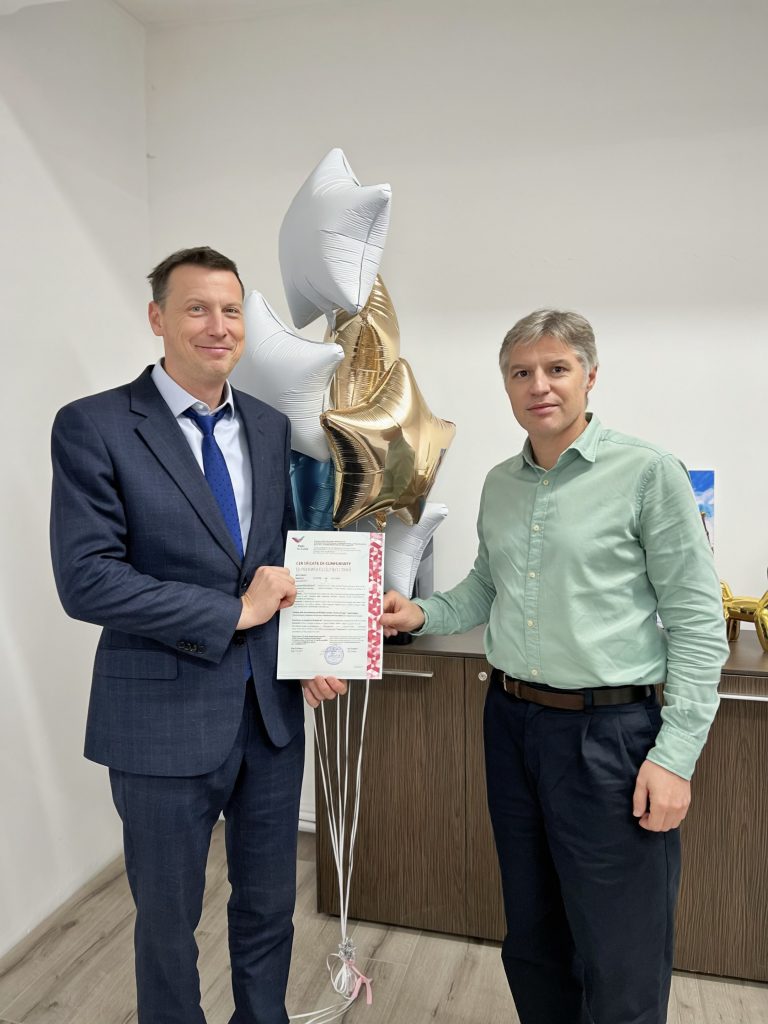 Сертификат «Сделано в России» от Российского экспортного центра!