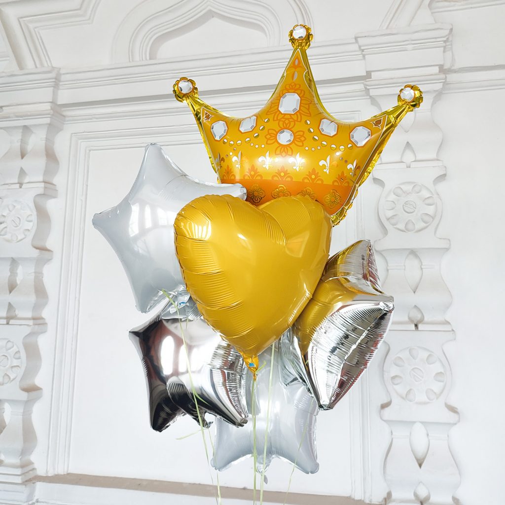 Шар Звезда 19′ / Серебро