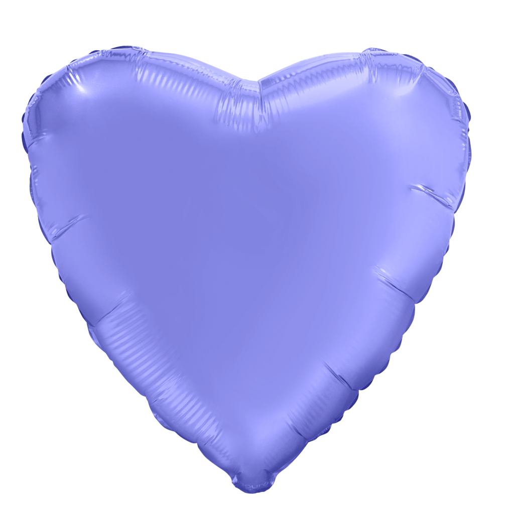 шар надувной сердце 19′ / мистик пастельный фиолетовый