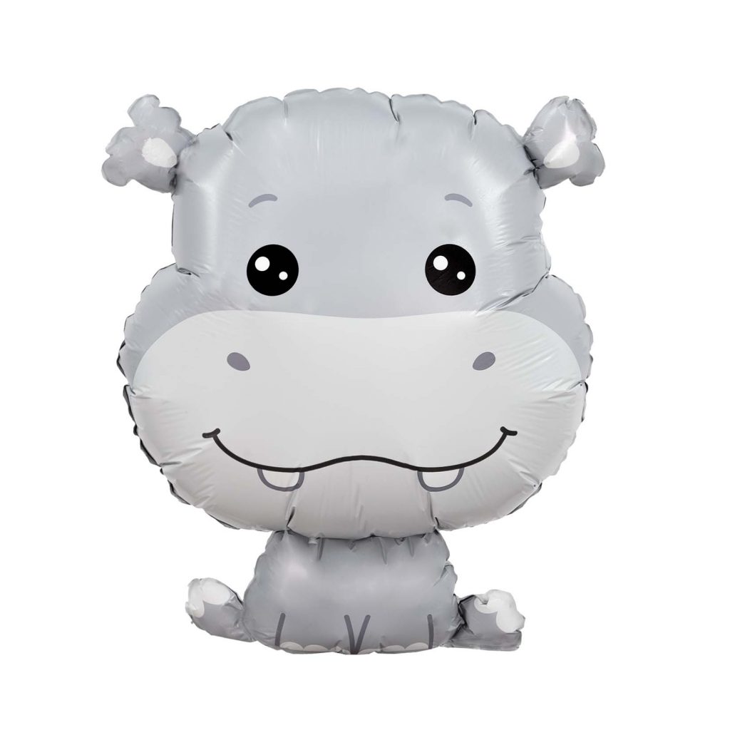 Шар Фигура Бегемотик 60/76 см / инд.упаковка